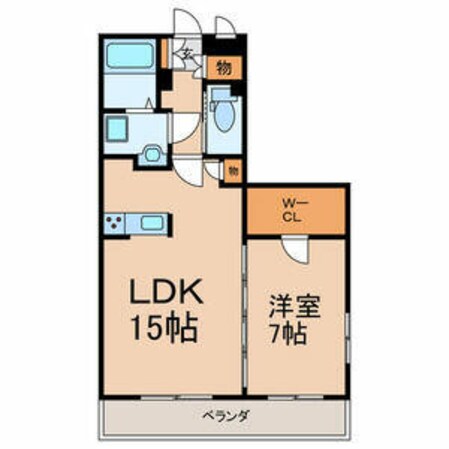 新浦安駅 徒歩17分 1階の物件間取画像